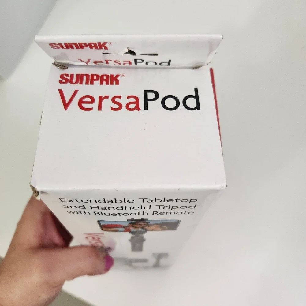 Sunpak Versapod Extendable/Tabletop/Handheld Tripod with Bluetooth Remote NEW